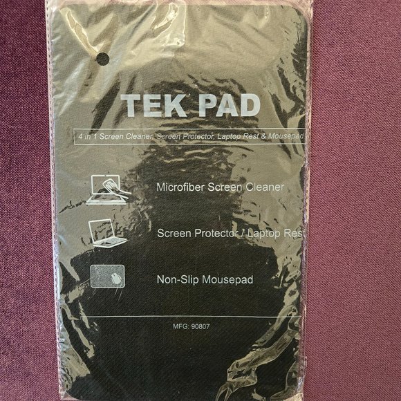 FREE with purchase (just ask): Tek Pad (mousepad/screen cleaner/laptop rest) - Picture 2 of 4